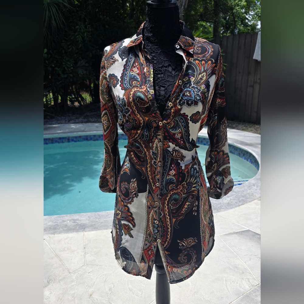 Paisley Print Women's Jacket